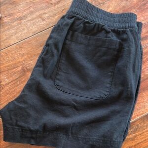 Black Casual Shorts